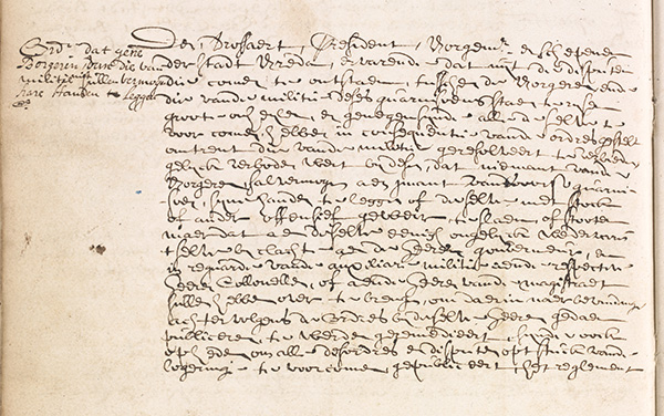 Resolutie van de magistraat van Breda, 1672